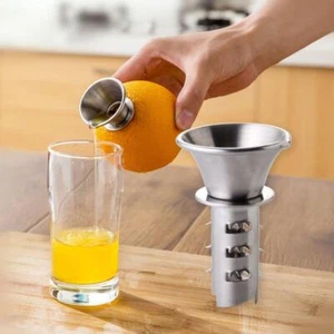 Mini Manual Portable Lemon Juicer Kitchen Gadgets Juice Squeezer Fruit Tools - Picture 1 of 12