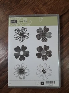 Stampin’ Up! FLOWER SHOP 6 pc set Flowers 130942 - Picture 1 of 4