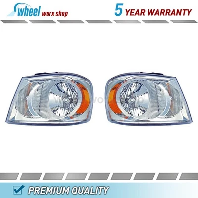 Conjunto de faros izquierdo derecho para Dodge Durango 3,7 L 2007 2008 Foto 1 de 4