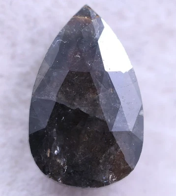 1.31 Carat Natural Diamond Pear Shape Fancy Diamond Black Color Loose Diamond - Image 1 of 4