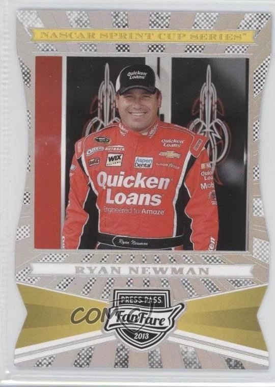 2013 Press Pass Fanfare Holofoil Die-Cut Ryan Newman #44 - Image 1 of 2