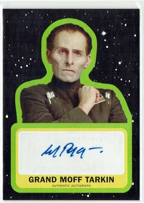 Star Wars Journey To The Last Jedi Autograph A-WP Wayne Pygram Grand Moff Tarkin - Image 1 of 2