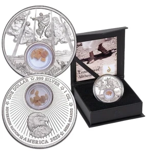2025 Mesa Grande 1 oz. Silver $1 In the Footsteps of Jesus - Ascension - Picture 1 of 4