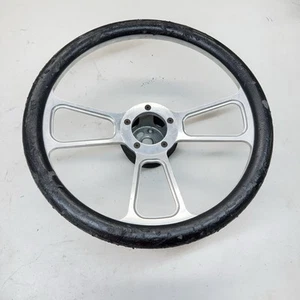 5-bolt steering wheel 14 inch aluminum - Picture 1 of 7
