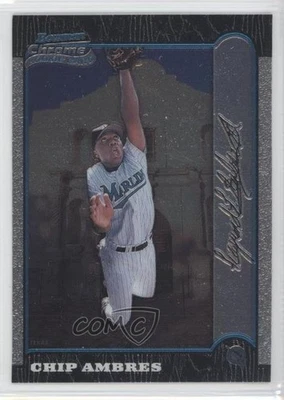 1999 Bowman Chrome International Chip Ambres #173 Rookie RC - Image 1 of 2
