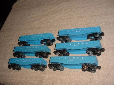 6- Lionel Gondola Cars #  6112        027 ga. - Image 1 of 3