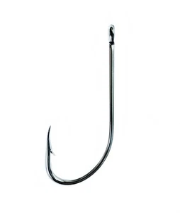 Eagle Claw 085-2/0 Plain Shank Offset Hook Size 2/0 Curved Point - Picture 1 of 1