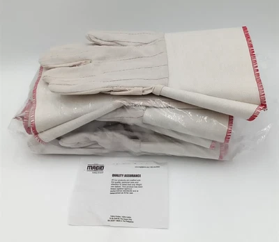 Batidor calentador Magid 95KGT 20 oz. PACK DE 12 guantes Hot Mill de lona de algodón Foto 1 de 4