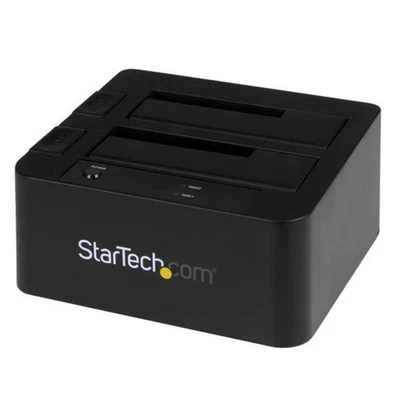 StarTech.com 2-fach USB 3.0 eSATA Festplatten Dockingstation mit UASP - Bild 1 von 4