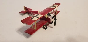 Vintage WWI Doppeldecker Flugzeug 1:72 Diecast AVIATIK DI Berg Edison Giocattoi S - Bild 1 von 8