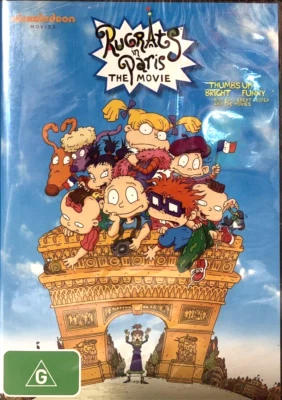 The Rugrats In Paris The Movie Brand New Sealed DVD Nickelodeon Region 4 - Image 1 of 3