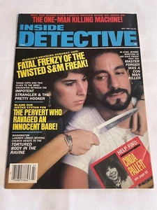 1987 July, Front Page Detective Magazine, Fatal Frenzy of Twisted Freak (MH159) - Bild 1 von 2