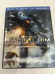 Pacific Rim (3D + 2D Blu-Ray & DVD, 4-Disc Set) lenticular slipcover - Picture 1 of 5