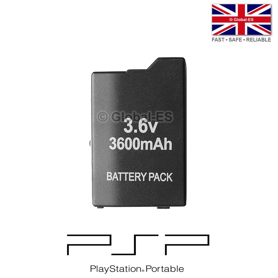 GEN Sony PSP 2000 PSP 3000 3600mAh Battery - GH-168 (Slim)