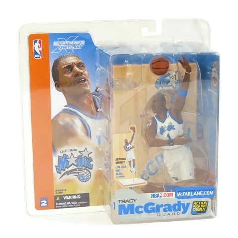 McFarlane NBA Series 2 Tracy McGrady Orlando Magic Figure and Base Collectible Cover
