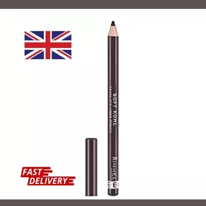 Rimmel Soft Kohl Kajal Professional Eyeliner Pencil, Sable Brown, 1.2g - Picture 1 of 6