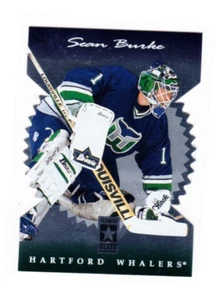 1996 1996-97 DONRUSS ELITE SEAN BURKE FUSTELLE STELLE 51 HARTFORD WHALERS - Foto 1 di 1