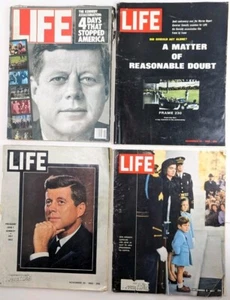1963, 1966, 1983 LIFE Magazines On The Kennedy Assassination Lot Of 4 - Picture 1 of 5