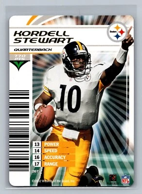 2003 NFL Showdown Rare SP Foil Kordell Stewart Pittsburgh Steelers #267 - Image 1 of 2