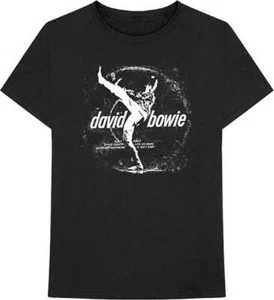 David Bowie Vinyl Ziggy Stardust Art Rock Glam Pop Dance Music T Shirt 11221164 - Picture 1 of 3