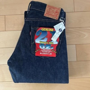SAMURAI JEANS S510XX 21oz Regular Straight Size32 W32 L36 Non-Wash - Picture 1 of 8