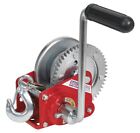 Sealey Geared Hand Winch with Brake & Cable 540kg Capacity GWC1200B