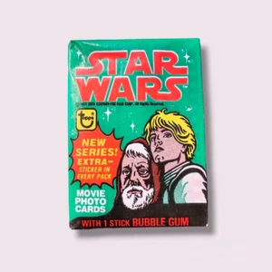 1 Sealed Wax Pack 1977 Topps Star Wars 4th Series - Picture 1 of 2