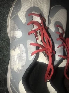 UNDER ARMOUR Running Shoes Men’s Size 13 Grey And White Comfortable - Picture 1 of 6