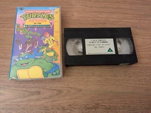 Return Of The Technodrome - Teenage Mutant Hero Turtles VHS Tested - Picture 1 of 5