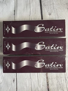 Satin Ultra Vivid Fashion Colors Hair Dye Light Blonde 8N Pack of 3 (3 oz Each) - Picture 1 of 4
