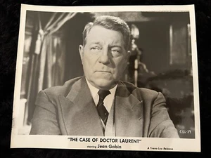 Foto de prensa de cine The Case of Doctor Laurent 1957/Jean Gabin, Sylvia Monfort - Imagen 1 de 1