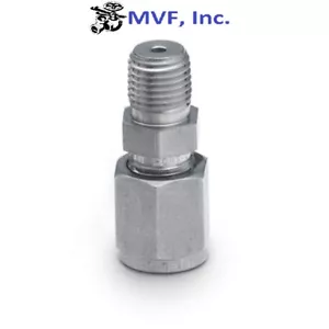 SWAGELOK High Pressure Male Connector 316S/S 1/4" OD x 1/4" Male NPT SS-440-1-4 - Picture 1 of 3