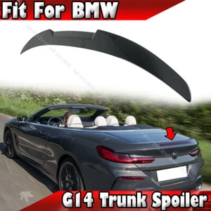 2018-2025 ABS Fits BMW 8-Series G14 Convertible M4 Type Trunk Spoiler Painted - Picture 1 of 5
