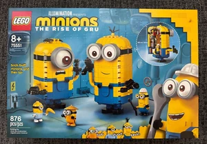 LEGO 75551 - Les Minions construits en brique et leurs Minions tanières Rise of Gru, NEUF scellé - Photo 1/6