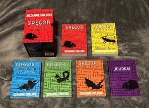 Gregor The Underground Chronicles Vol. 1-5 Box Set by Suzanne Collins Paperback - Foto 1 di 6