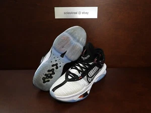 NIKE Air Zoom GT Jump 2 Size 9 White Black - Picture 1 of 12