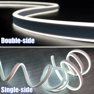 12V 24V Waterproof Neon LED Light Strip Indoor Outdoor Building Bar DIY Lighting - Image 1 of 4