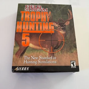 Field & Stream Trophy Hunting 5 PC Juego Sierra 2001 Edición Coleccionista - Imagen 1 de 6