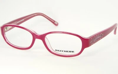 NEW SKECHERS Girl's SK 1528 BUR BURGUNDY EYEGLASSES GLASSES FRAME 46-15-130mm - Image 1 of 4