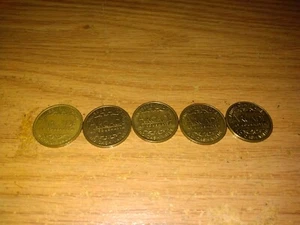 Grand Casino Coushatta Kinder Louisiana LA Arcade Token coin no cash value lot - Picture 1 of 2