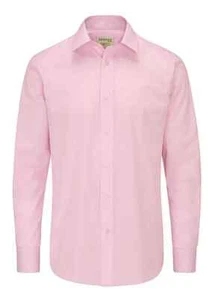 Skopes Sustainable Pink Long Sleeved Tailored Fit Formal Shirt 18" (fm115-7) - Picture 1 of 3