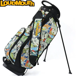 Loudmouth Golf Carry Stand Bag Lightweight 2.3Kg Unisex Shank/American Comic - Picture 1 of 9