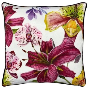 Kala orchids cushion covers by evans lichfield 50cm - Picture 1 of 2