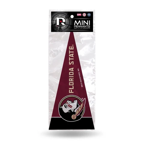 Florida State Seminoles Mini Pennants, 4" x 9" - Licensed by Rico - Made In USA Cover