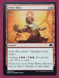Magic The Gathering DOMINARIA REMASTERED SOLAR BLAST red card MTG - Bild 1 von 2