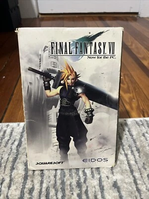 Final Fantasy VII 7 1998 PC Game 4 CDs Eidos Squaresoft - Image 1 of 4