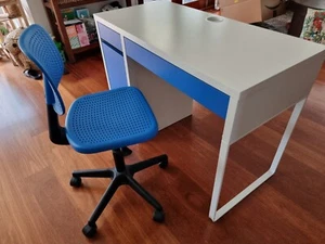 Ikea Kids Study Desk And Chair - Picture 1 of 12