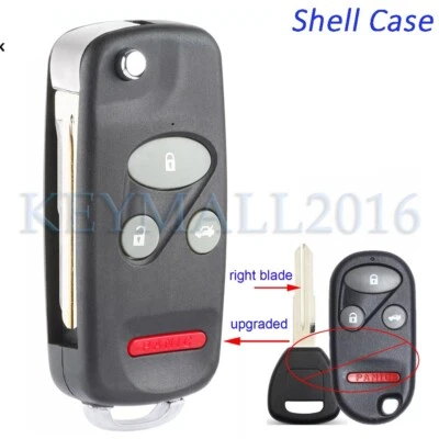 Upgraded Remote Key Shell Case for Honda Civic CR-V Insight Odyssey Old S2000  - Image 1 of 3