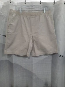 Cherokee Woman's Medium 18x7.5 High Rise Tan Shorts High Rise - Picture 1 of 5