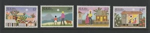 1983 St Kitts Christmas Stamp Set - Picture 1 of 1